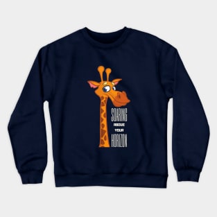 Horizon's Highflier: The Giraffe Adventure Crewneck Sweatshirt